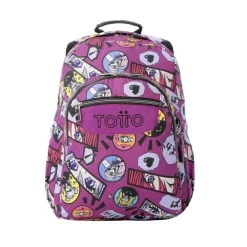 TOTTO Material Escolar*- Mochila Acuareles Kitsune