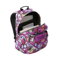 TOTTO Material Escolar*- Mochila Acuareles Kitsune