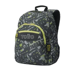 TOTTO Material Escolar*- Mochila Acuareles Texgrunge