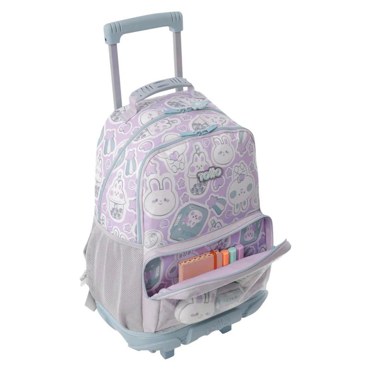 TOTTO Material Escolar*- Mochila con ruedas Kawi L