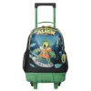 TOTTO Material Escolar*- Mochila con ruedas Alien Cosmic M