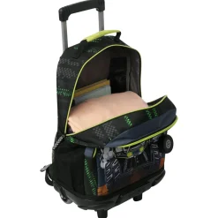 TOTTO Material Escolar*- Mochila con ruedas Monster Race L
