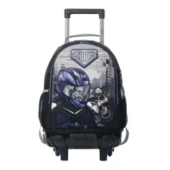 TOTTO Material Escolar*- Mochila con ruedas Helmet Racer M