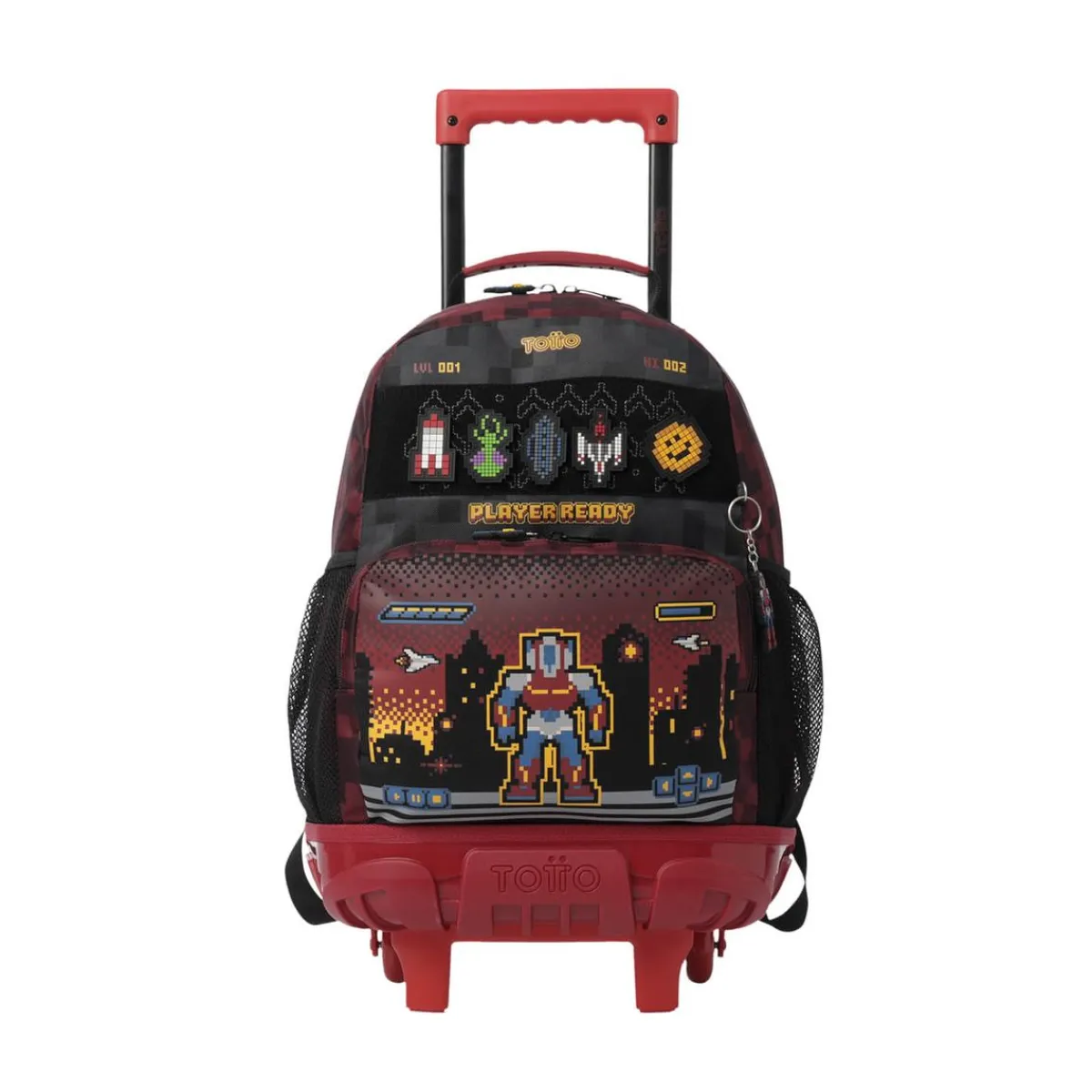 TOTTO Material Escolar*- Mochila con ruedas Digibot M