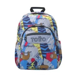 TOTTO Material Escolar*- Mochila escolar acuareles