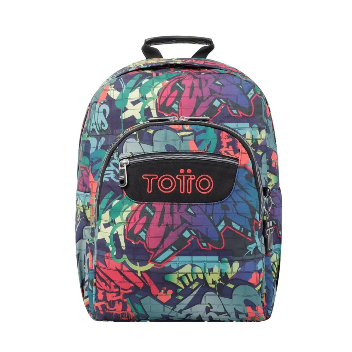 TOTTO Material Escolar*- Mochila escolar adaptable a carro graffiti Acuareles