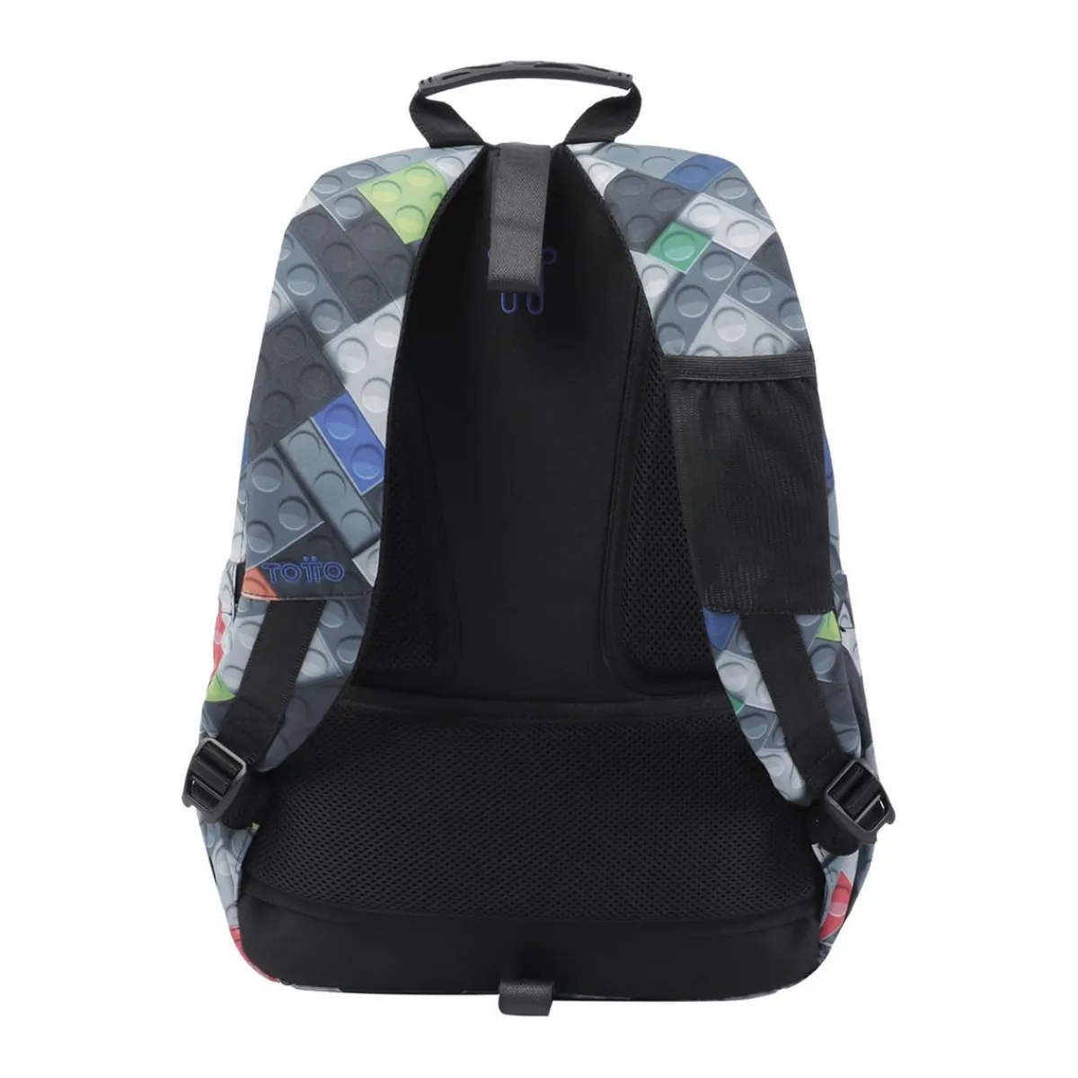 TOTTO Material Escolar*- Mochila escolar adaptable a carro bloques Acuareles