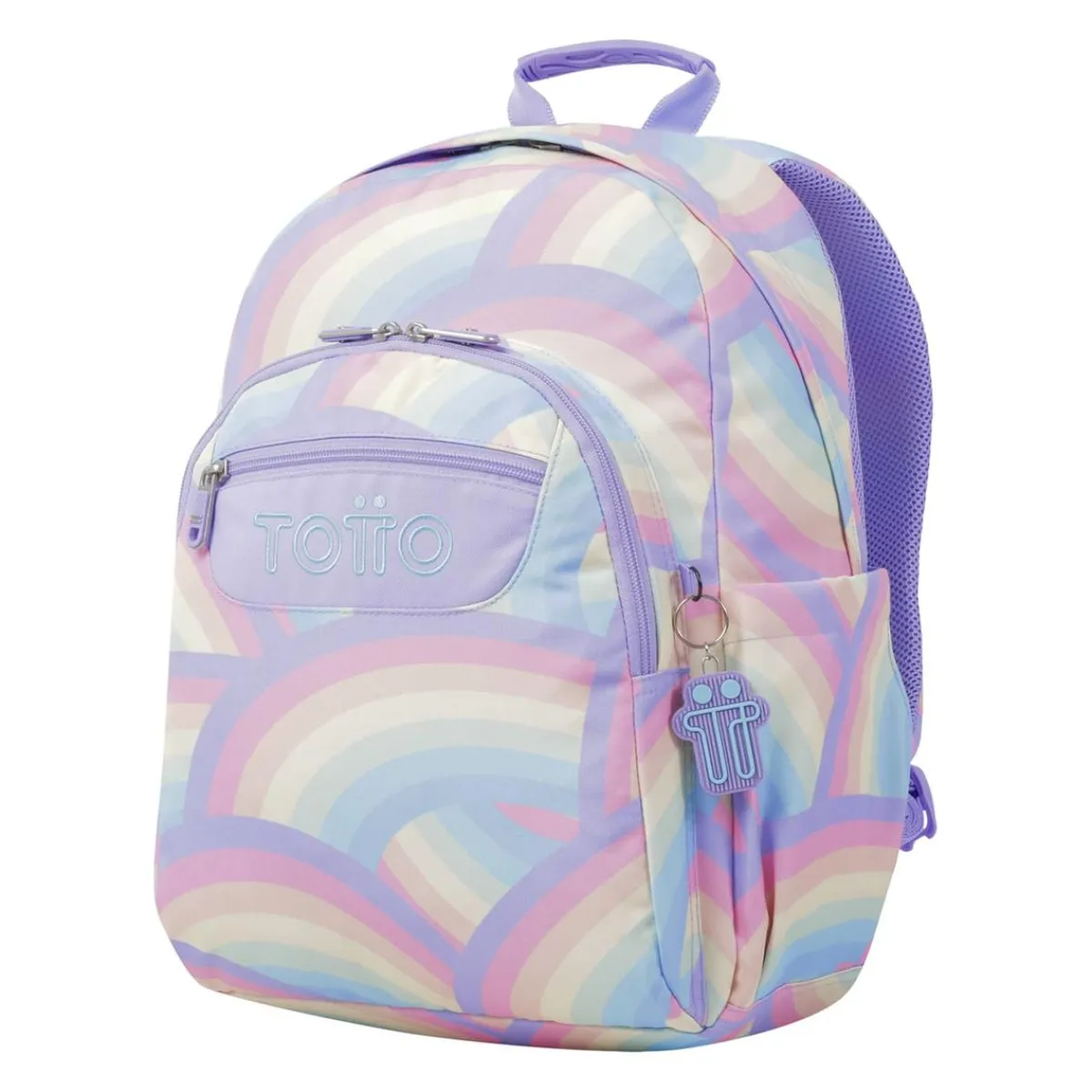 TOTTO Material Escolar*- Mochila escolar arcoíris Rayol