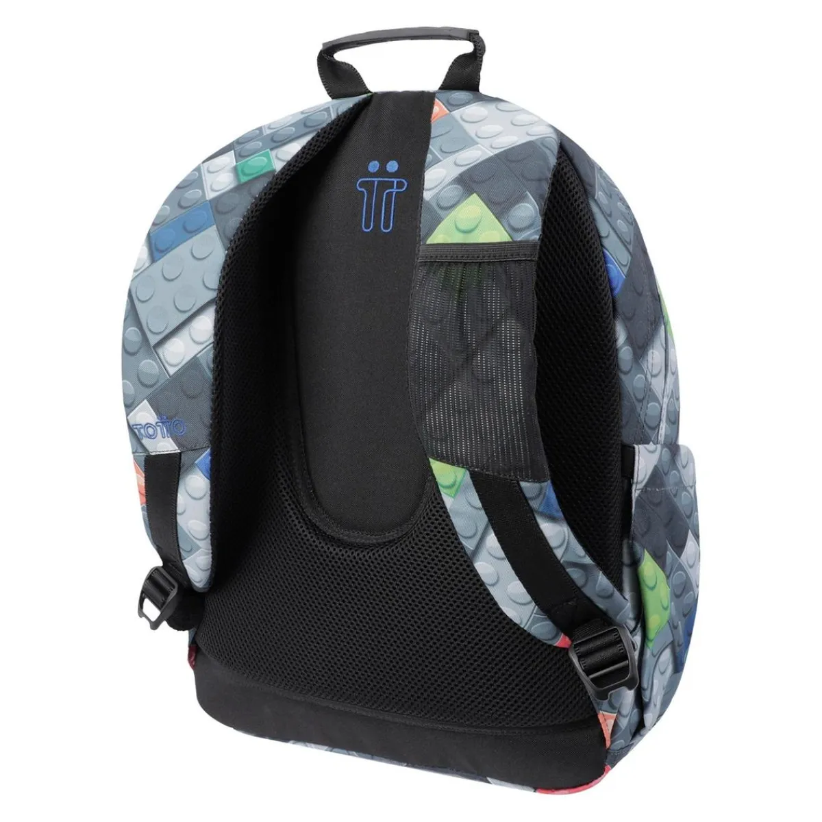 TOTTO Material Escolar*- Mochila escolar bloques Acuarela