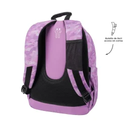 TOTTO Material Escolar*- Mochila escolar camuflaje rosa Acuarela