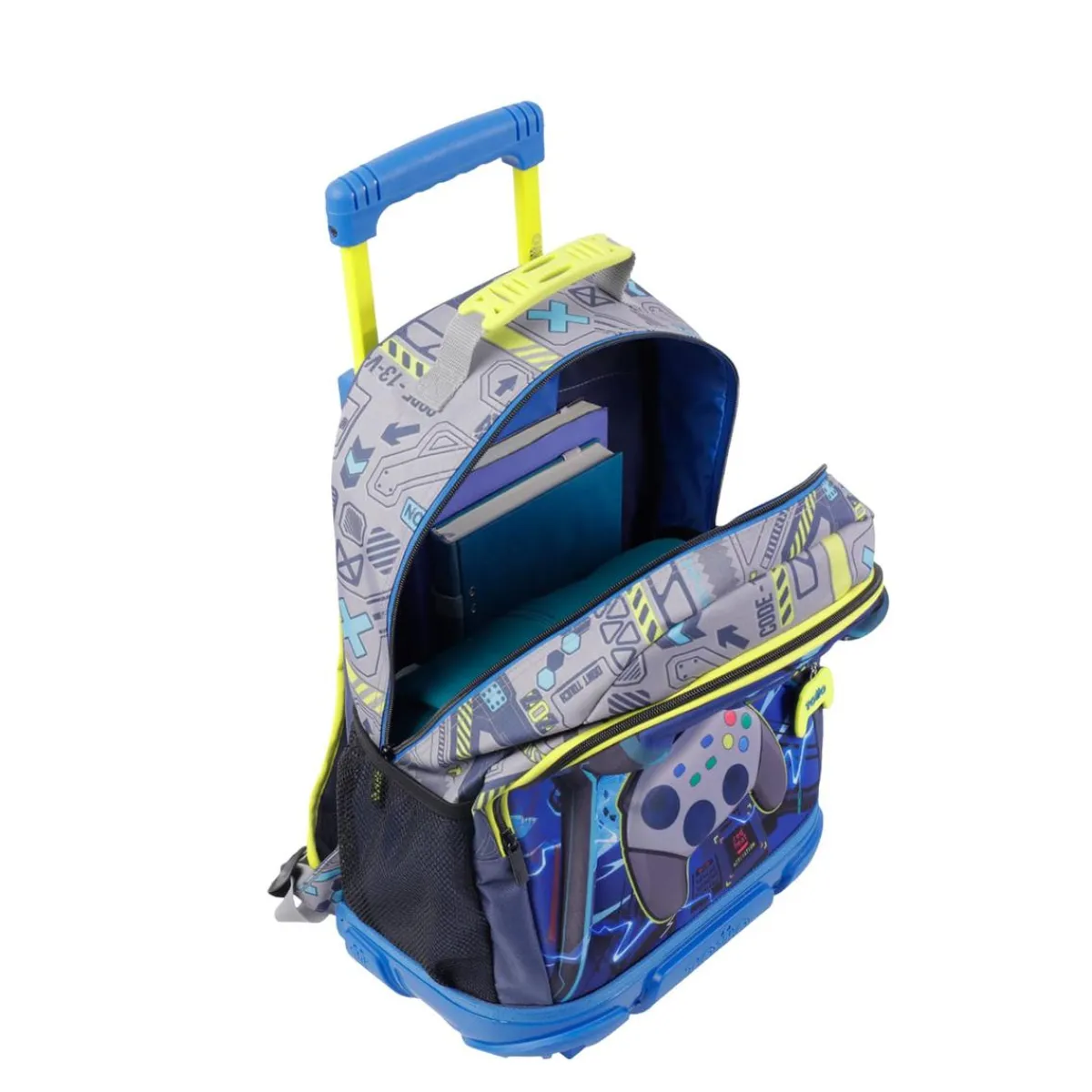 TOTTO Material Escolar*- Mochila escolar con ruedas grande Monark