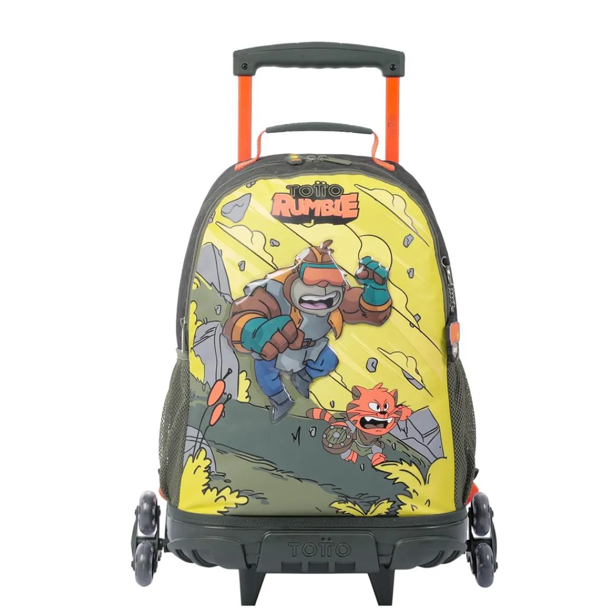 TOTTO Material Escolar*- Mochila escolar con ruedas grande Brawlmaster