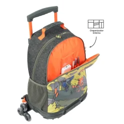 TOTTO Material Escolar*- Mochila escolar con ruedas grande Brawlmaster