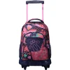 TOTTO Material Escolar*- Mochila escolar con ruedas Renglones - Mega