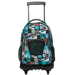 TOTTO Material Escolar*- Mochila escolar con ruedas Renglones - Urbano