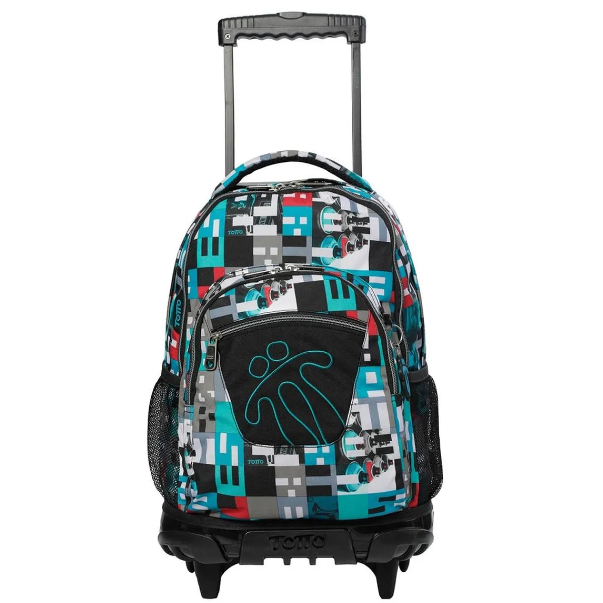 TOTTO Material Escolar*- Mochila escolar con ruedas Renglones - Urbano