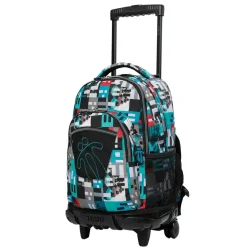 TOTTO Material Escolar*- Mochila escolar con ruedas Renglones - Urbano
