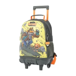 TOTTO Material Escolar*- Mochila escolar con ruedas mediana Brawlmaster