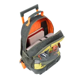 TOTTO Material Escolar*- Mochila escolar con ruedas mediana Brawlmaster