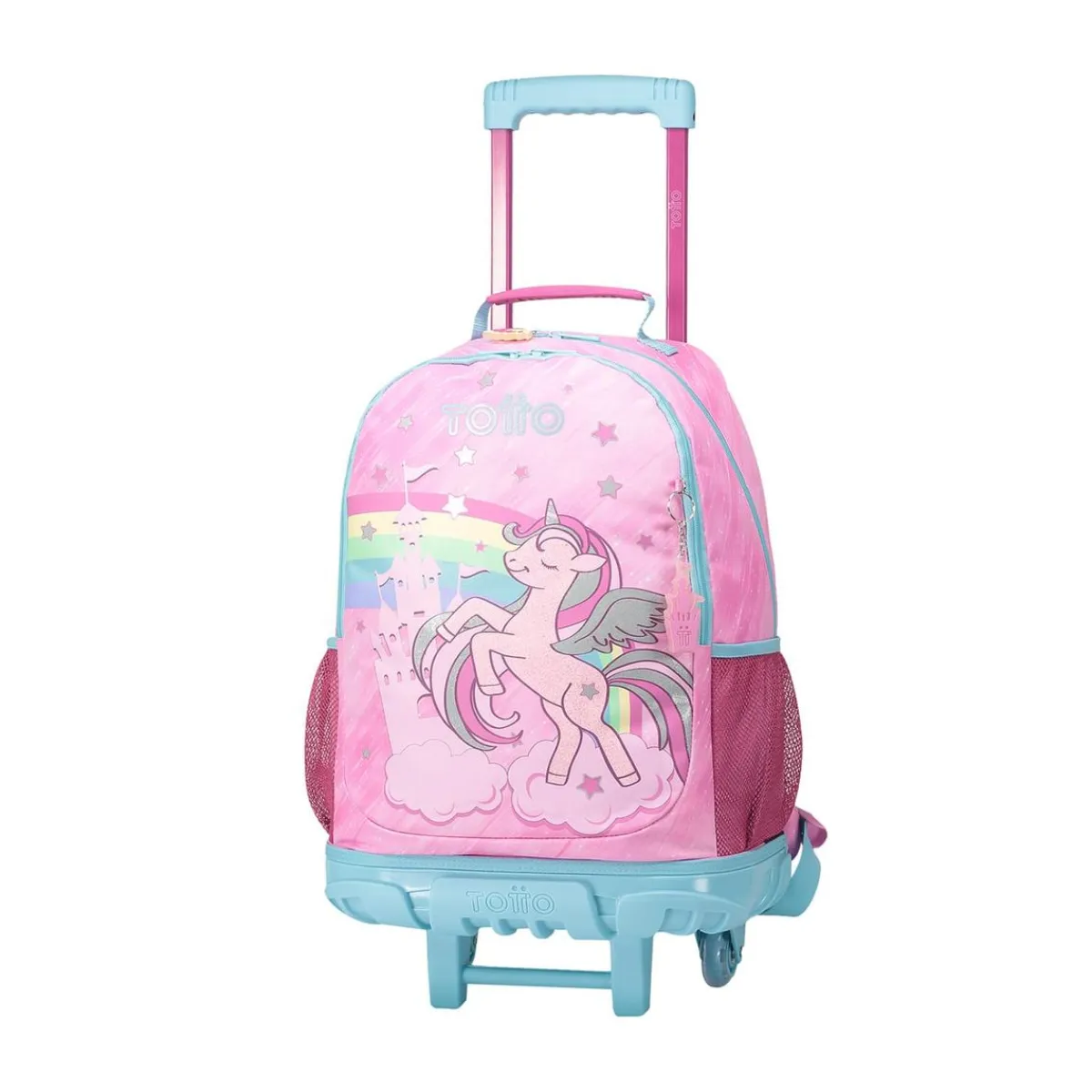 TOTTO Material Escolar*- Mochila escolar con ruedas grande Fantasy