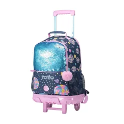 TOTTO Material Escolar*- Mochila escolar con ruedas grande Sweet Candy