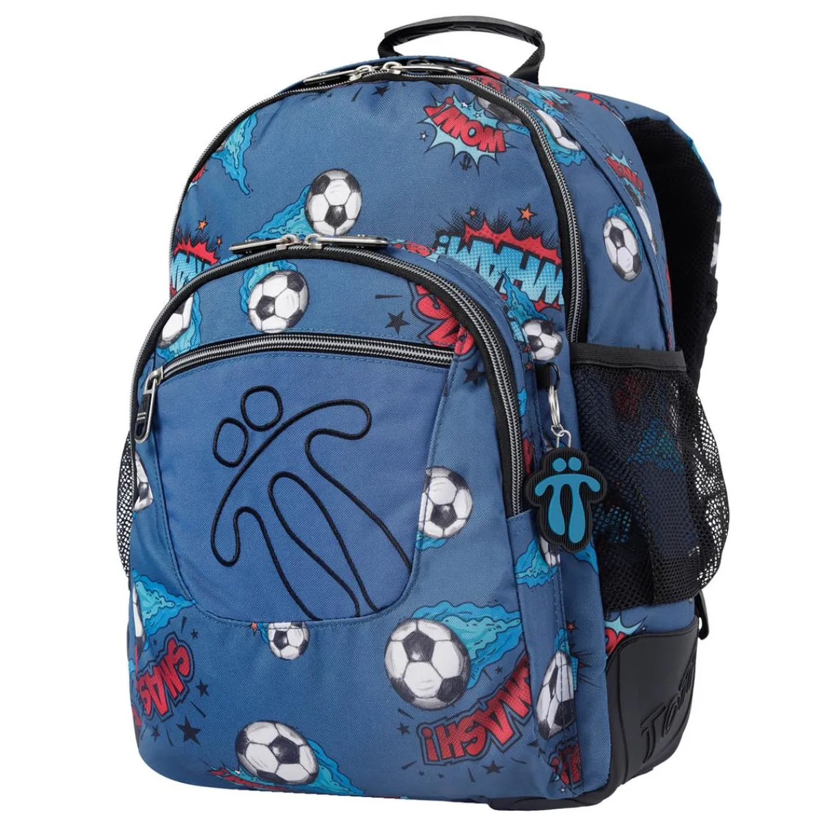 TOTTO Material Escolar*- Mochila escolar Crayoles estampado Ball