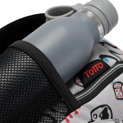 TOTTO Material Escolar*- Mochila escolar Crayoles - Gris