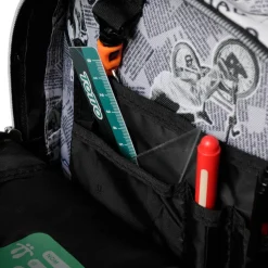 TOTTO Material Escolar*- Mochila escolar Ecole estampado Newspaper