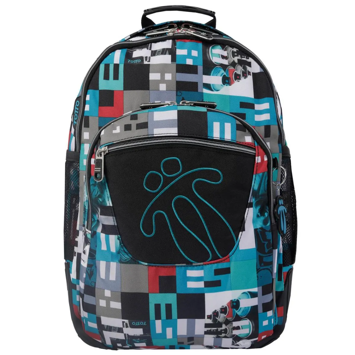 TOTTO Material Escolar*- Mochila escolar Ecole estampado Sprayl