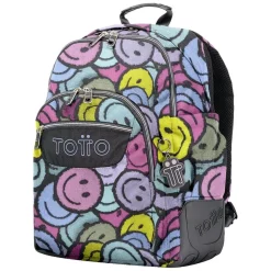 TOTTO Material Escolar*- Mochila escolar emojis Rayol