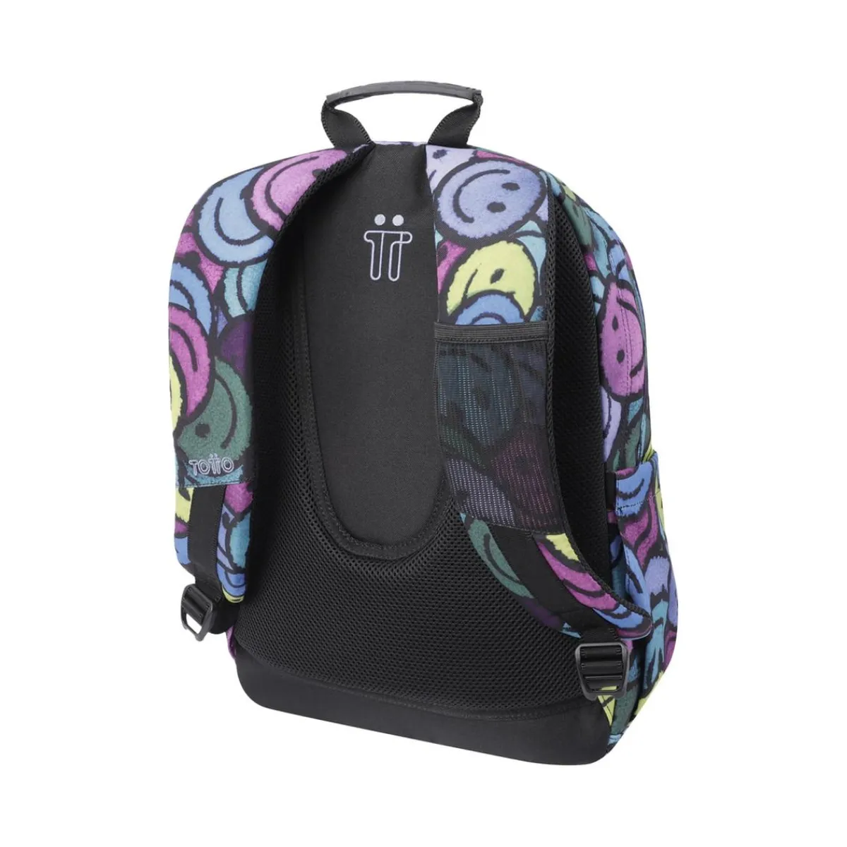 TOTTO Material Escolar*- Mochila escolar emojis Acuarela