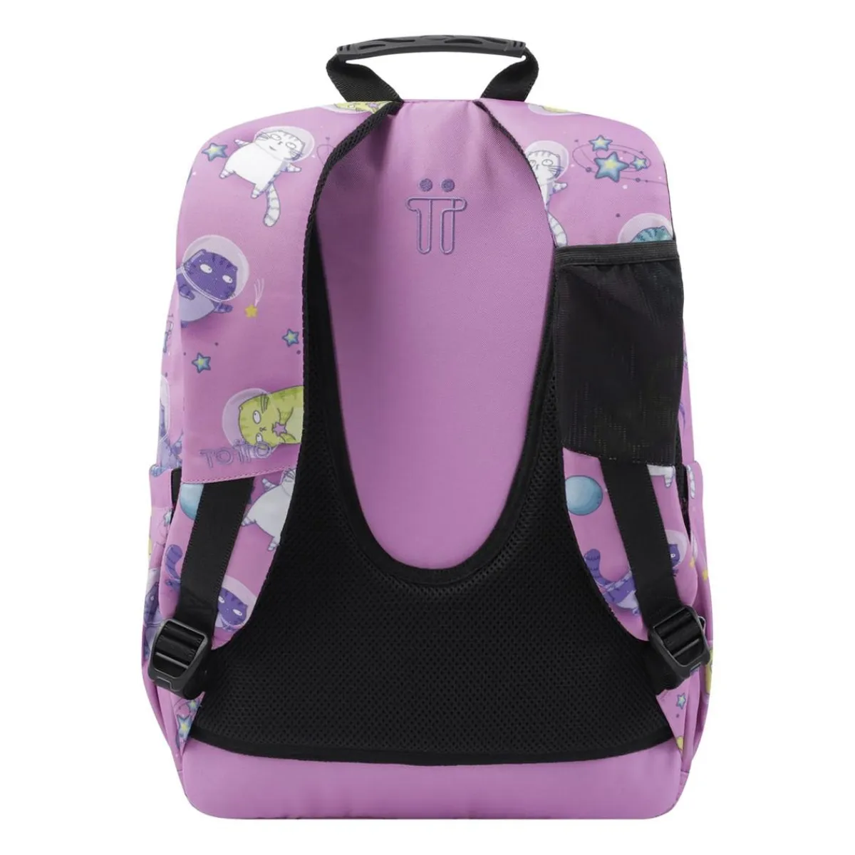 TOTTO Material Escolar*- Mochila escolar gatos astronautas Acuarela