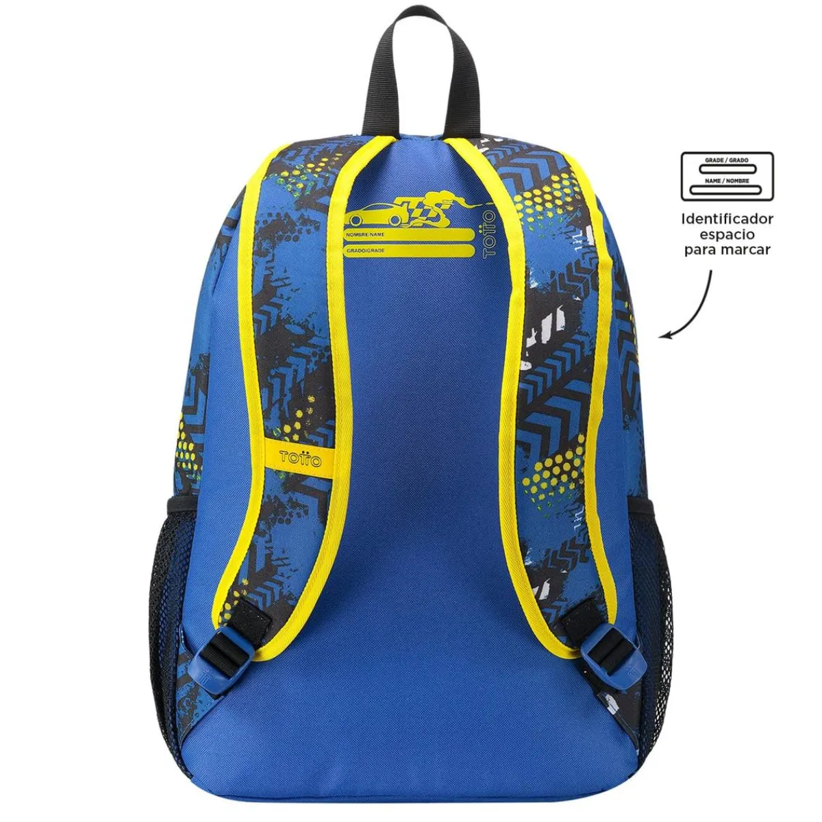TOTTO Material Escolar*- Mochila escolar grande Velocity
