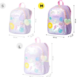 TOTTO Material Escolar*- Mochila escolar mediana Emojy