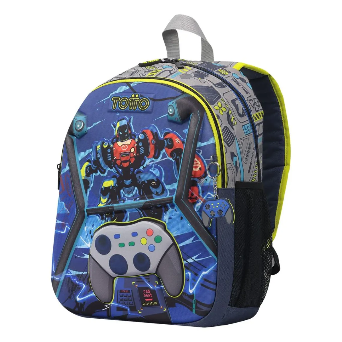 TOTTO Material Escolar*- Mochila escolar mediana Monark