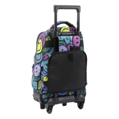 TOTTO Material Escolar*- Mochila escolar pequeña ruedas emojis Resma