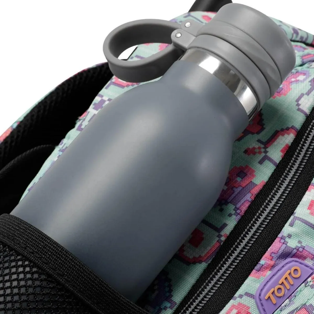 TOTTO Material Escolar*- Mochila escolar pequeña con ruedas Resma - Pixedel