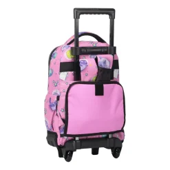 TOTTO Material Escolar*- Mochila escolar pequeña ruedas gatos astronautas Resma