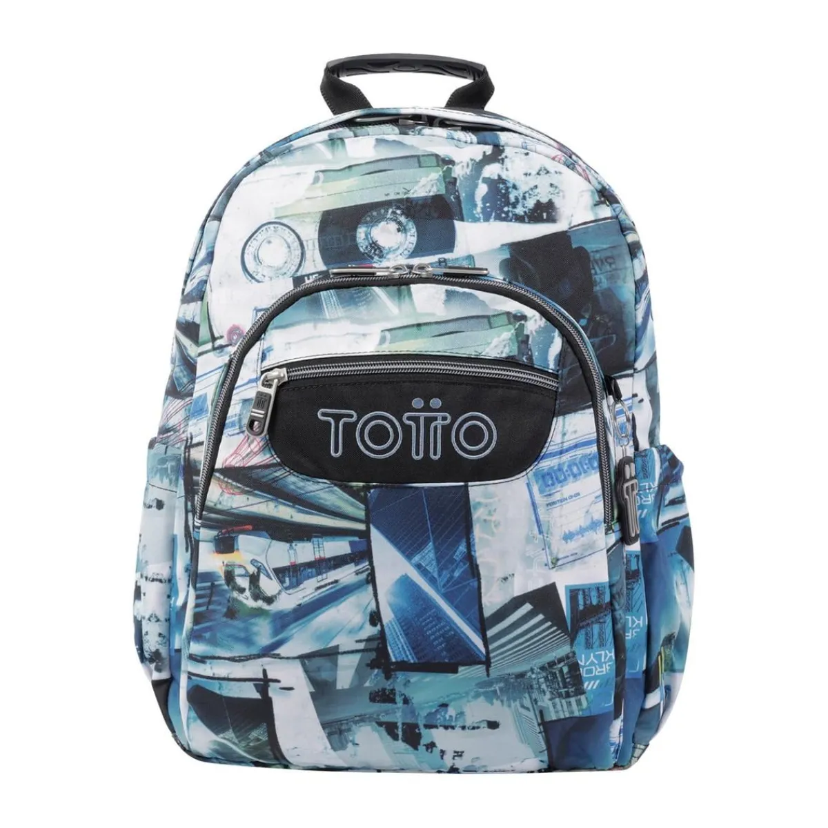 TOTTO Material Escolar*- Mochila escolar postales y casetes Acuarela