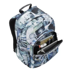 TOTTO Material Escolar*- Mochila escolar postales y casetes Acuarela