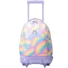 TOTTO Material Escolar*- Mochila escolar ruedas desmontable arcoíris Tiza