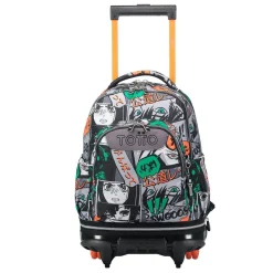 TOTTO Material Escolar*- Mochila escolar ruedas desmontable manga Tiza