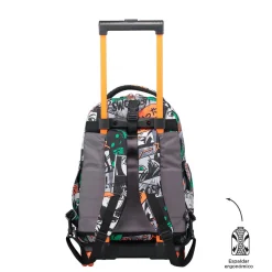 TOTTO Material Escolar*- Mochila escolar ruedas desmontable manga Tiza