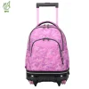 TOTTO Material Escolar*- Mochila escolar ruedas desmontable camuflaje rosa Tiza