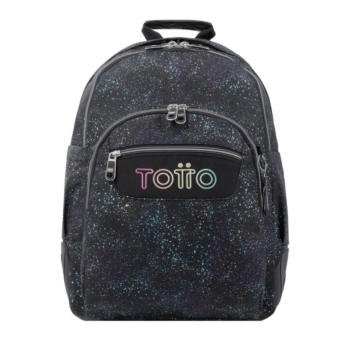TOTTO Material Escolar*- Mochila escolar salpicado color Crayoles