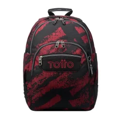 TOTTO Material Escolar*- Mochila escolar tiza roja Crayoles