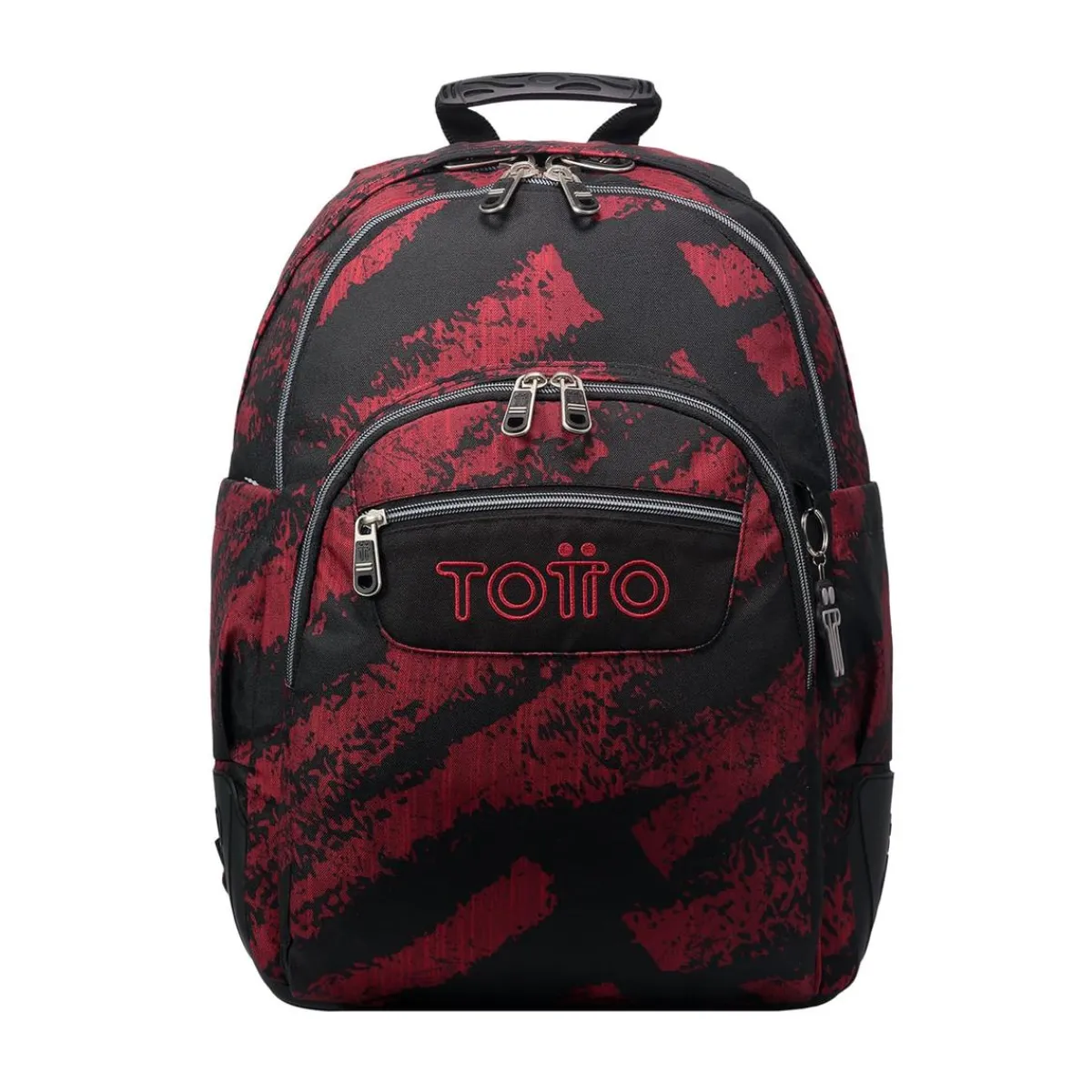 TOTTO Material Escolar*- Mochila escolar tiza roja Crayoles