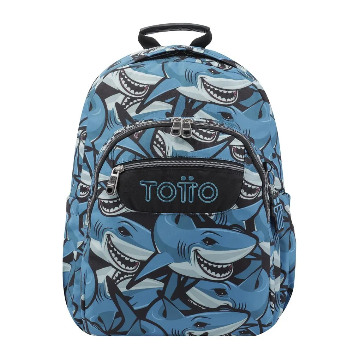 TOTTO Material Escolar*- Mochila escolar tiburones Acuarela