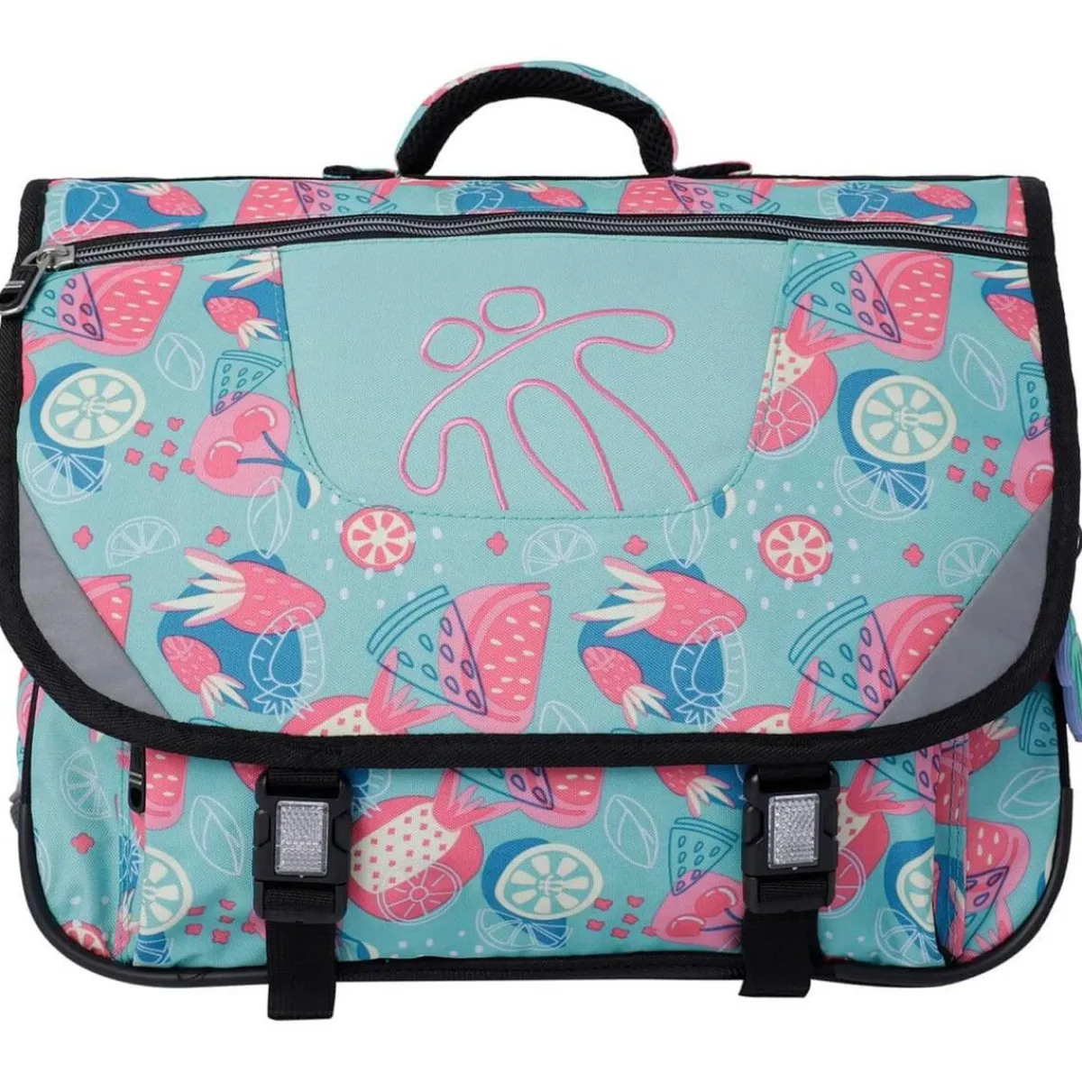 TOTTO Material Escolar*- Mochila escolar Tijeras - Frutas