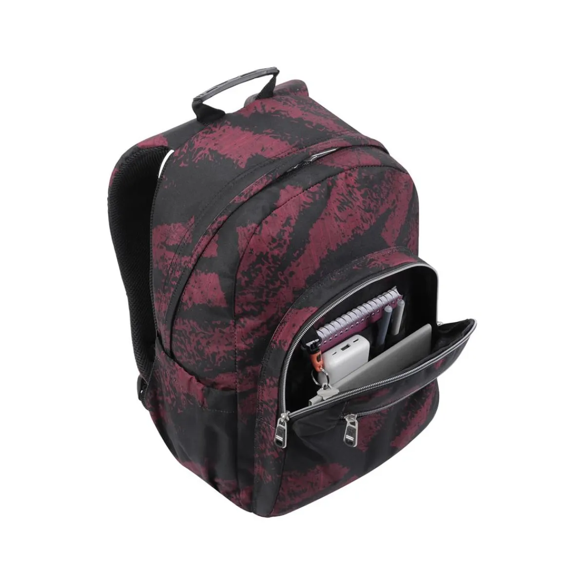 TOTTO Material Escolar*- Mochila escolar tiza roja Acuarela